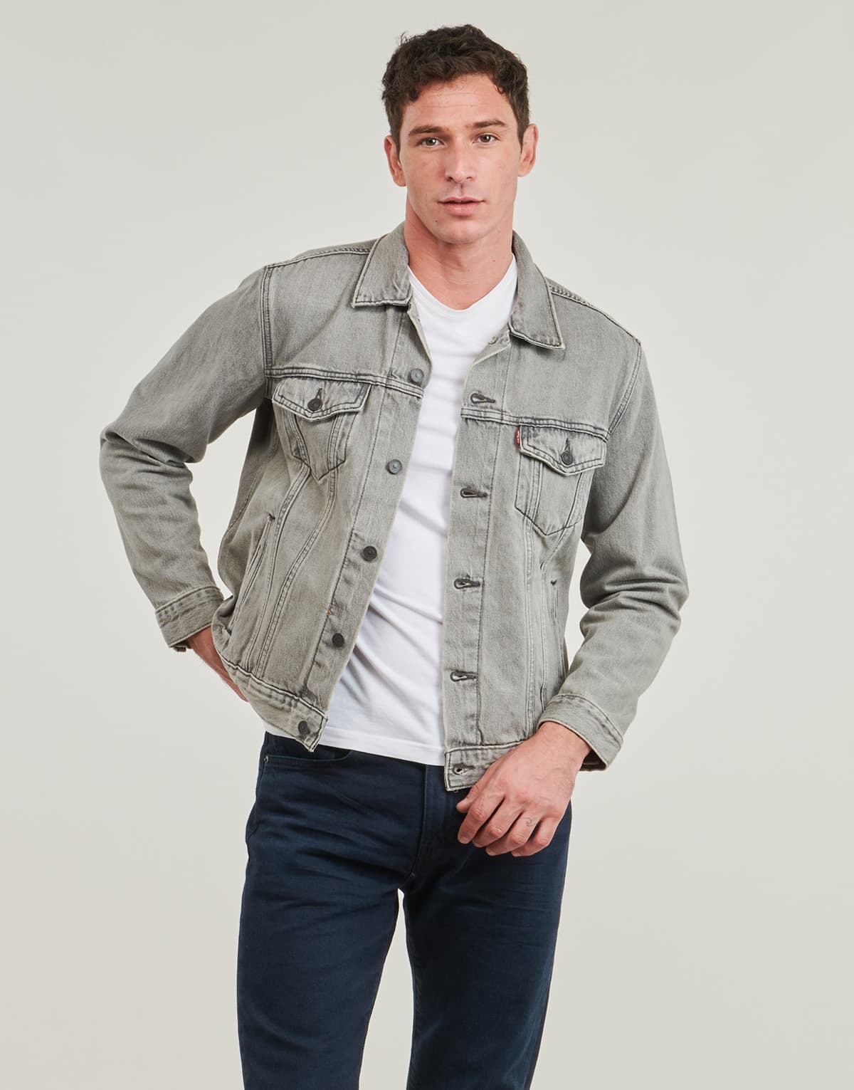 Men's Jackets Levis Gray