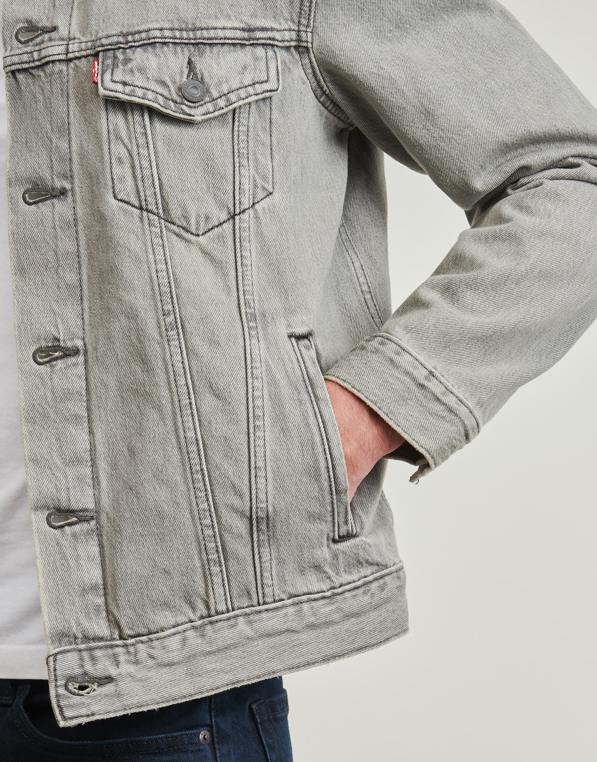 Men's Jackets Levis Gray