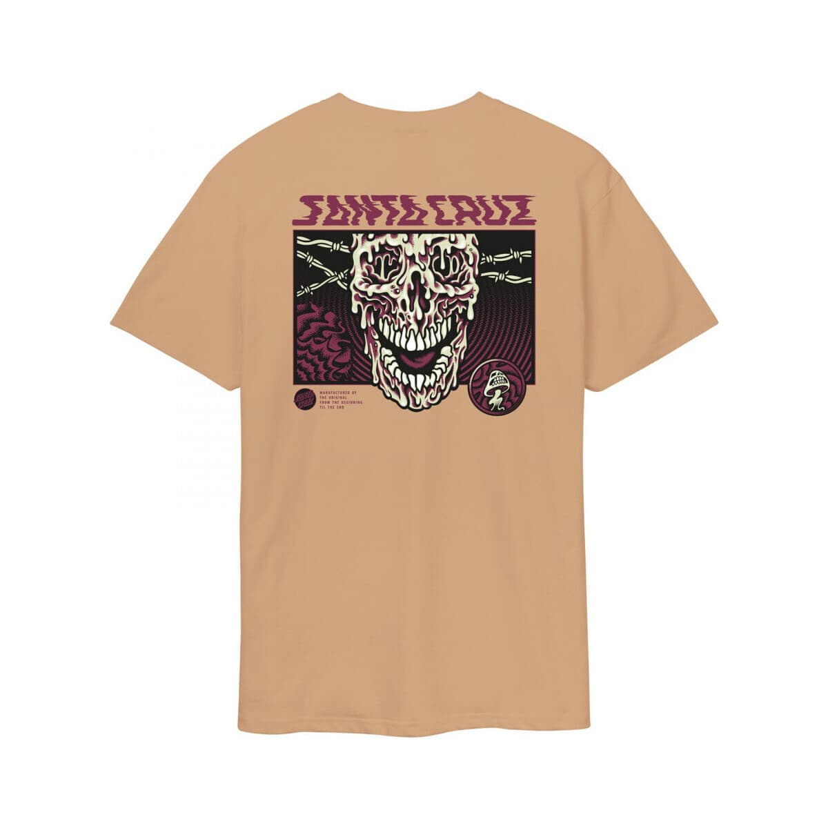Men's T-Shirts Santa Cruz Beige