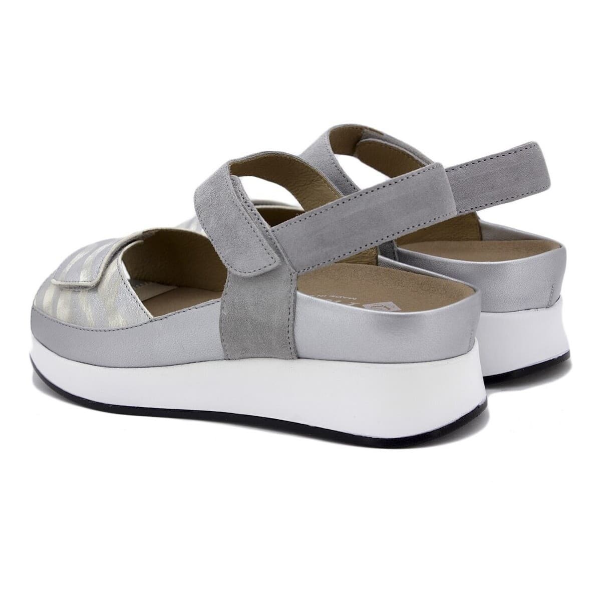Women's Platforms Piesanto Silver