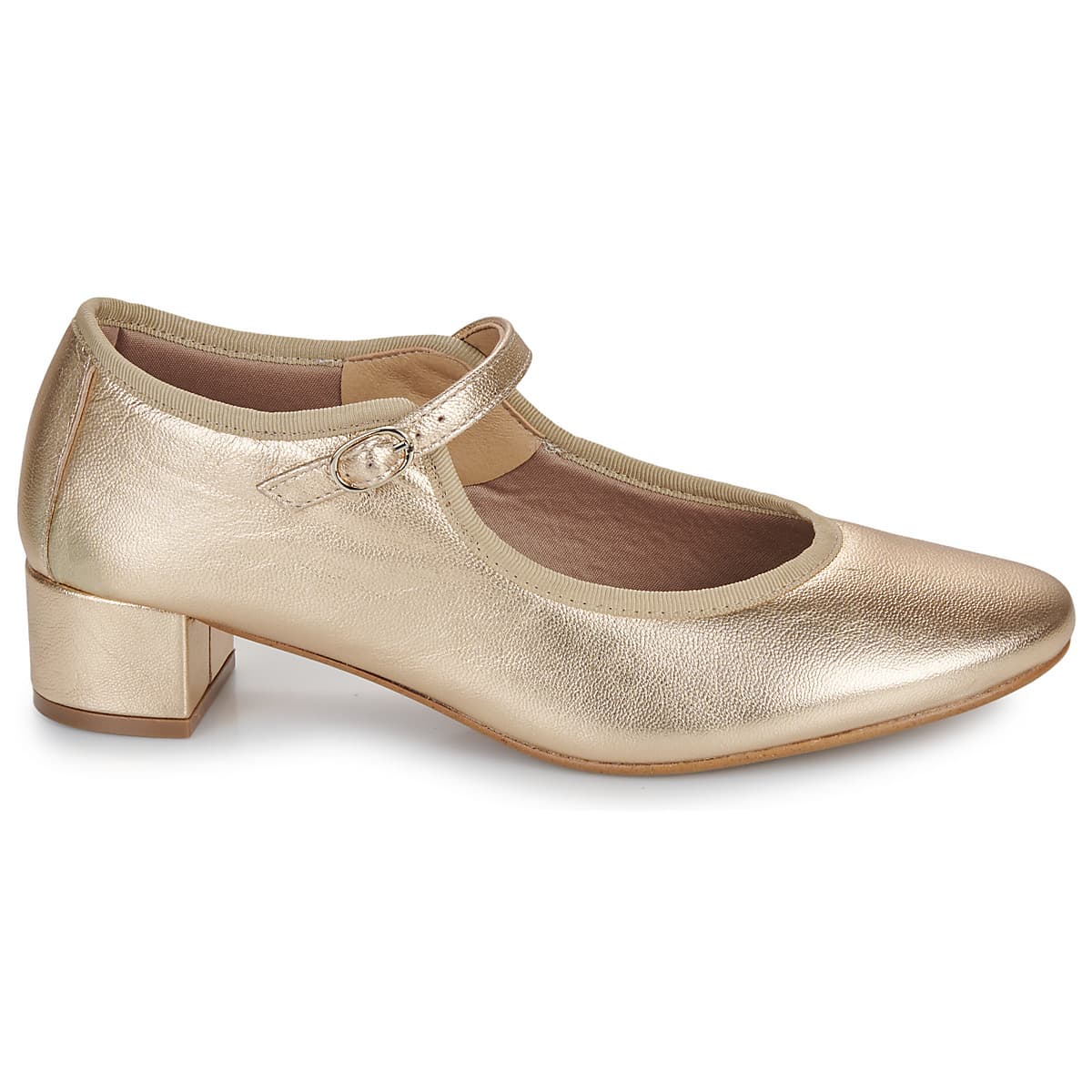Women's Ballet Flats Betty London Gold