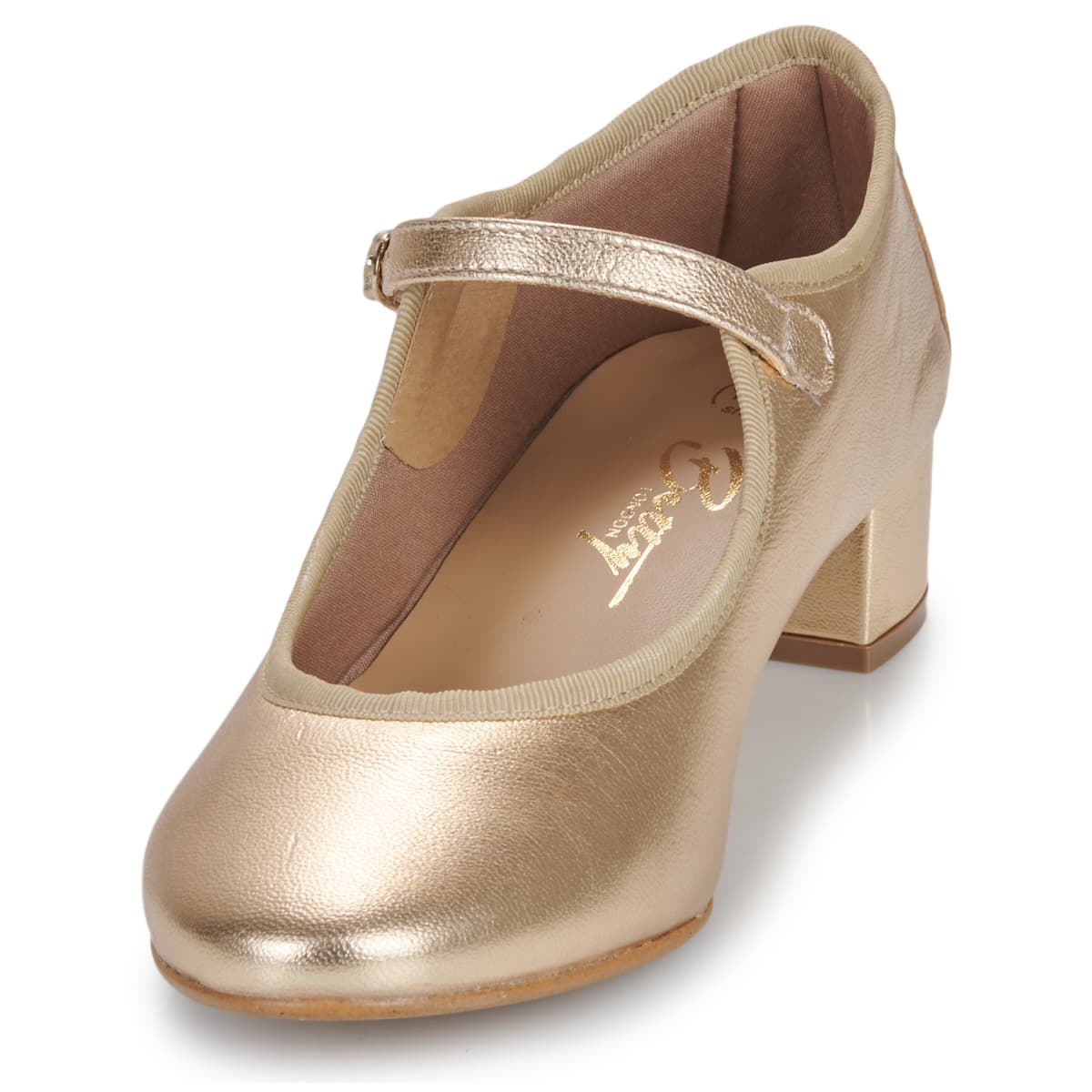 Women's Ballet Flats Betty London Gold