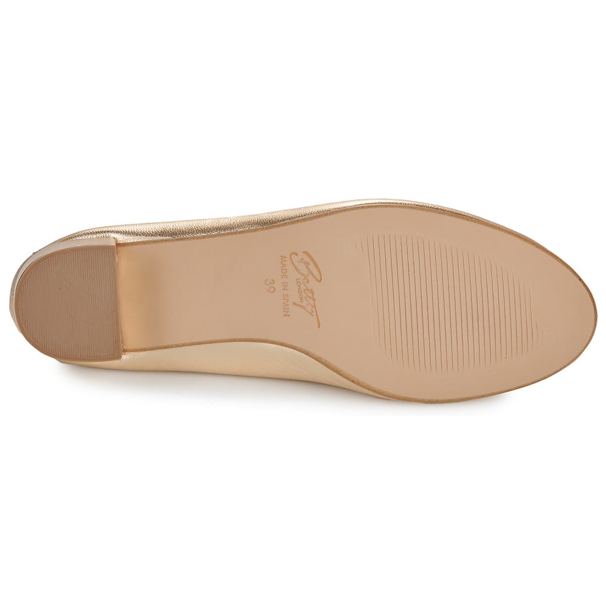 Women's Ballet Flats Betty London Gold