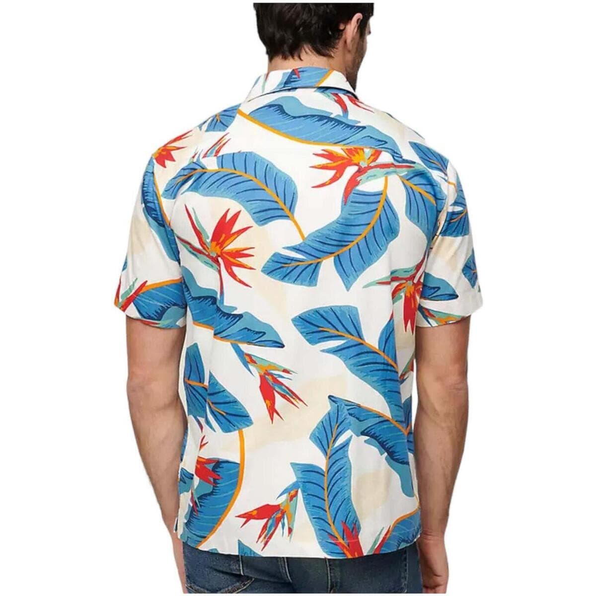 Men's Shirts Superdry White