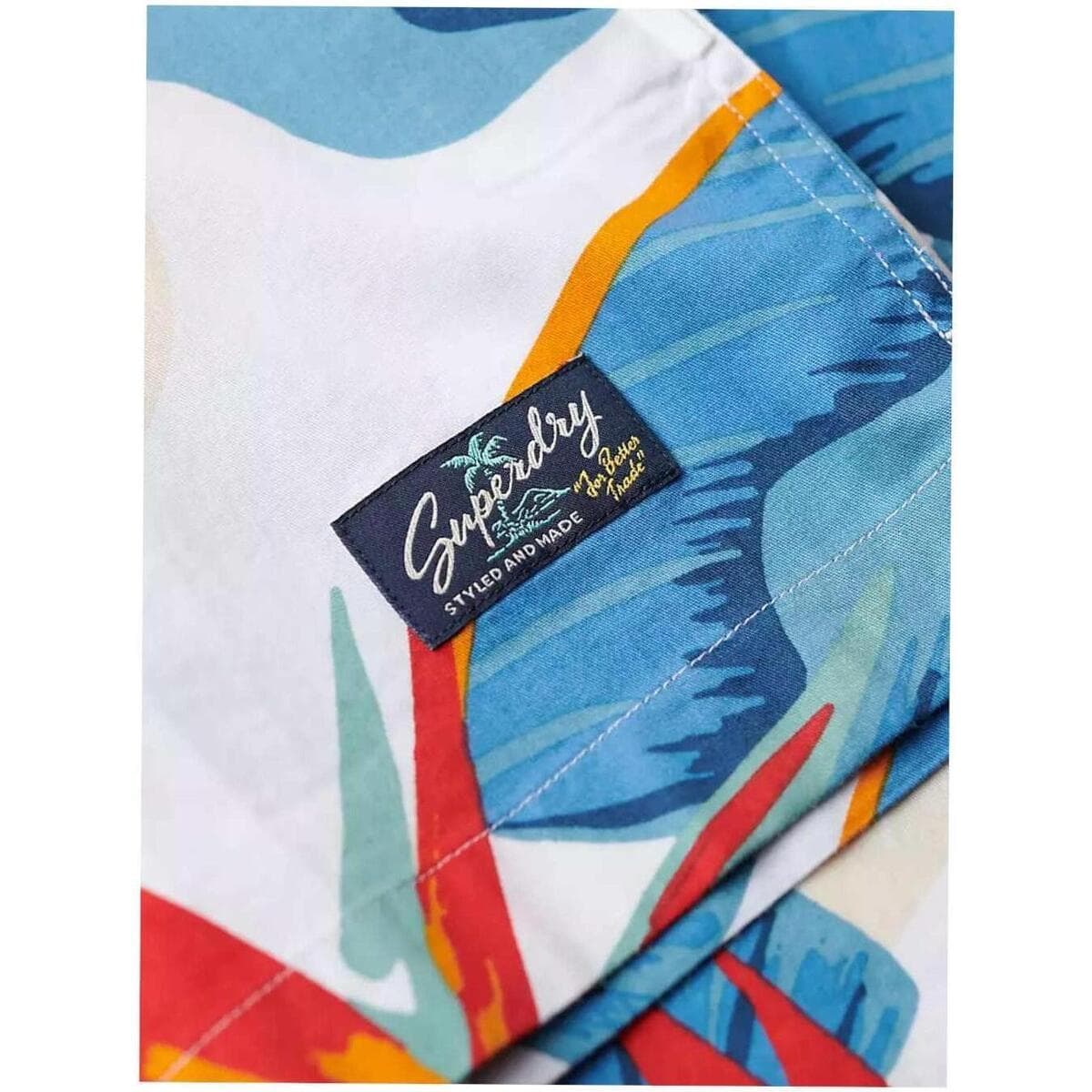 Men's Shirts Superdry White