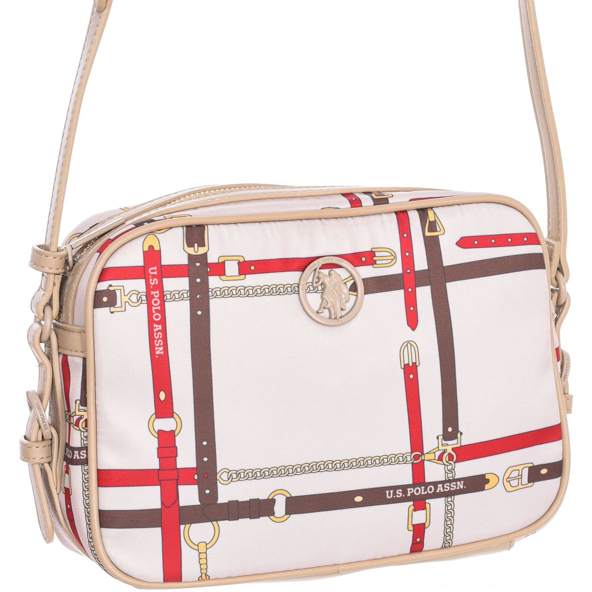 Women's Shoulder Bags U.S Polo Assn. Beige