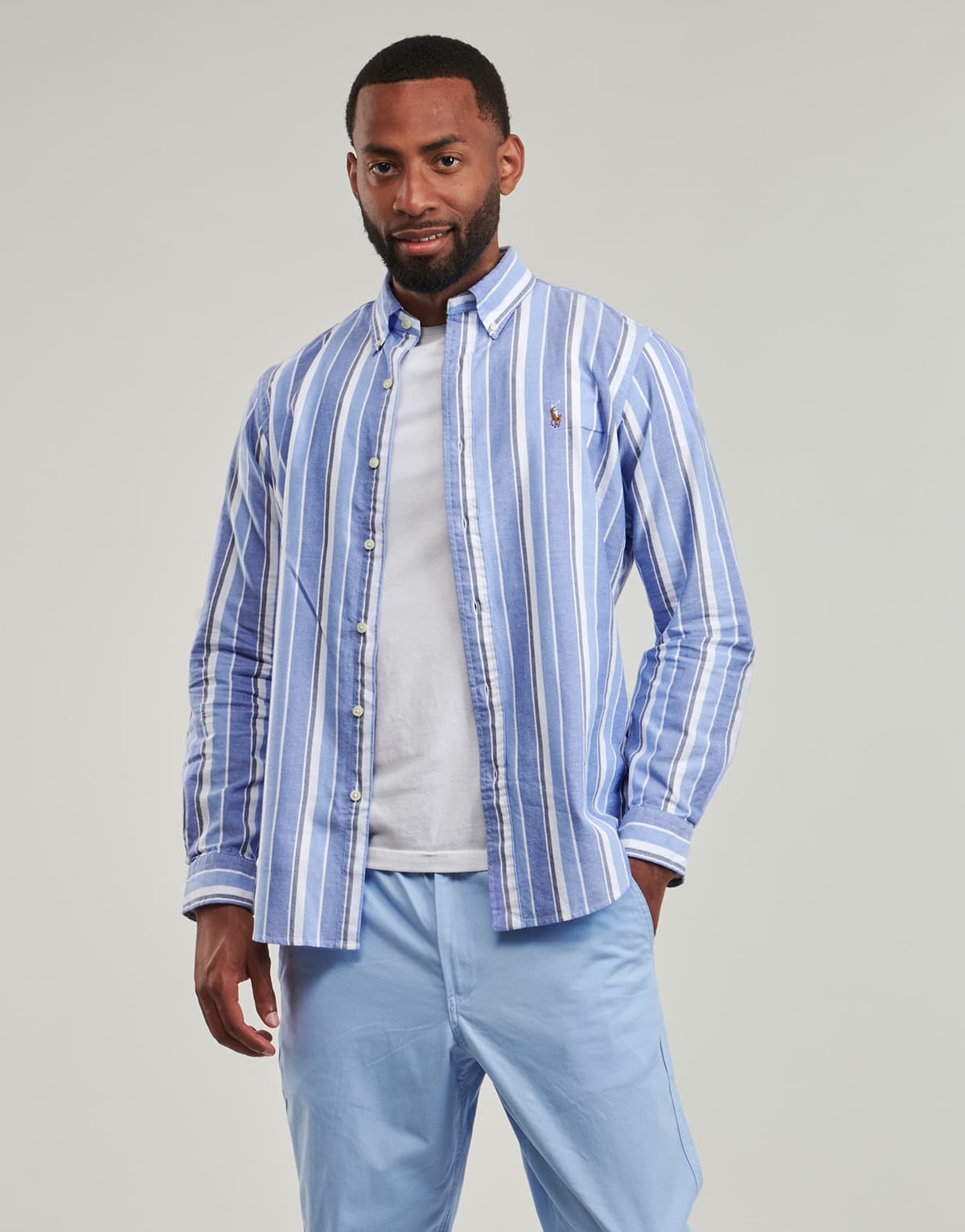 Men's Shirts Polo Ralph Lauren Blue