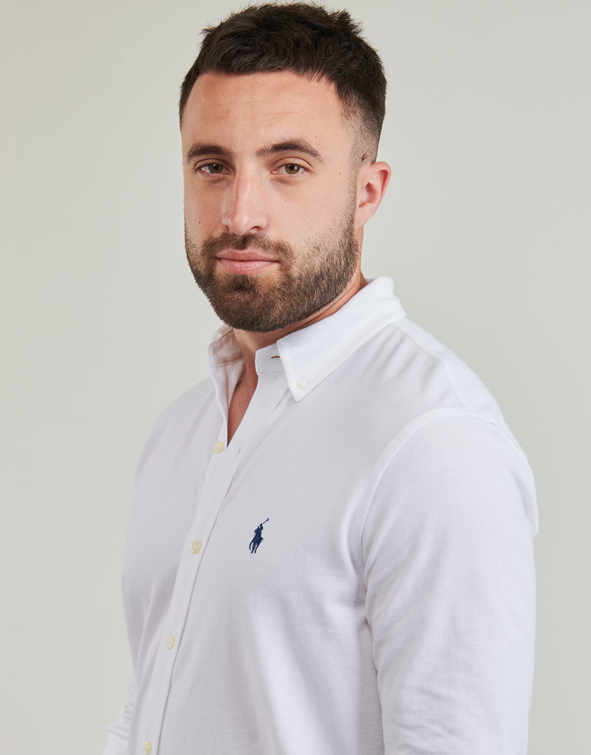 Men's Shirts Polo Ralph Lauren White