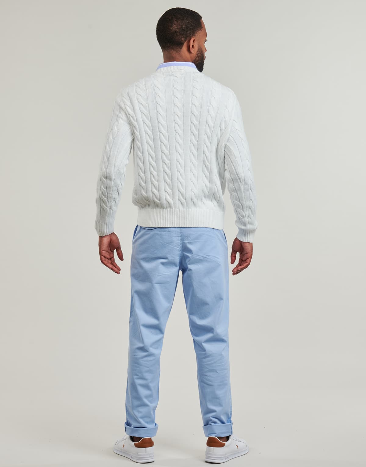 Men's Sweaters Polo Ralph Lauren White