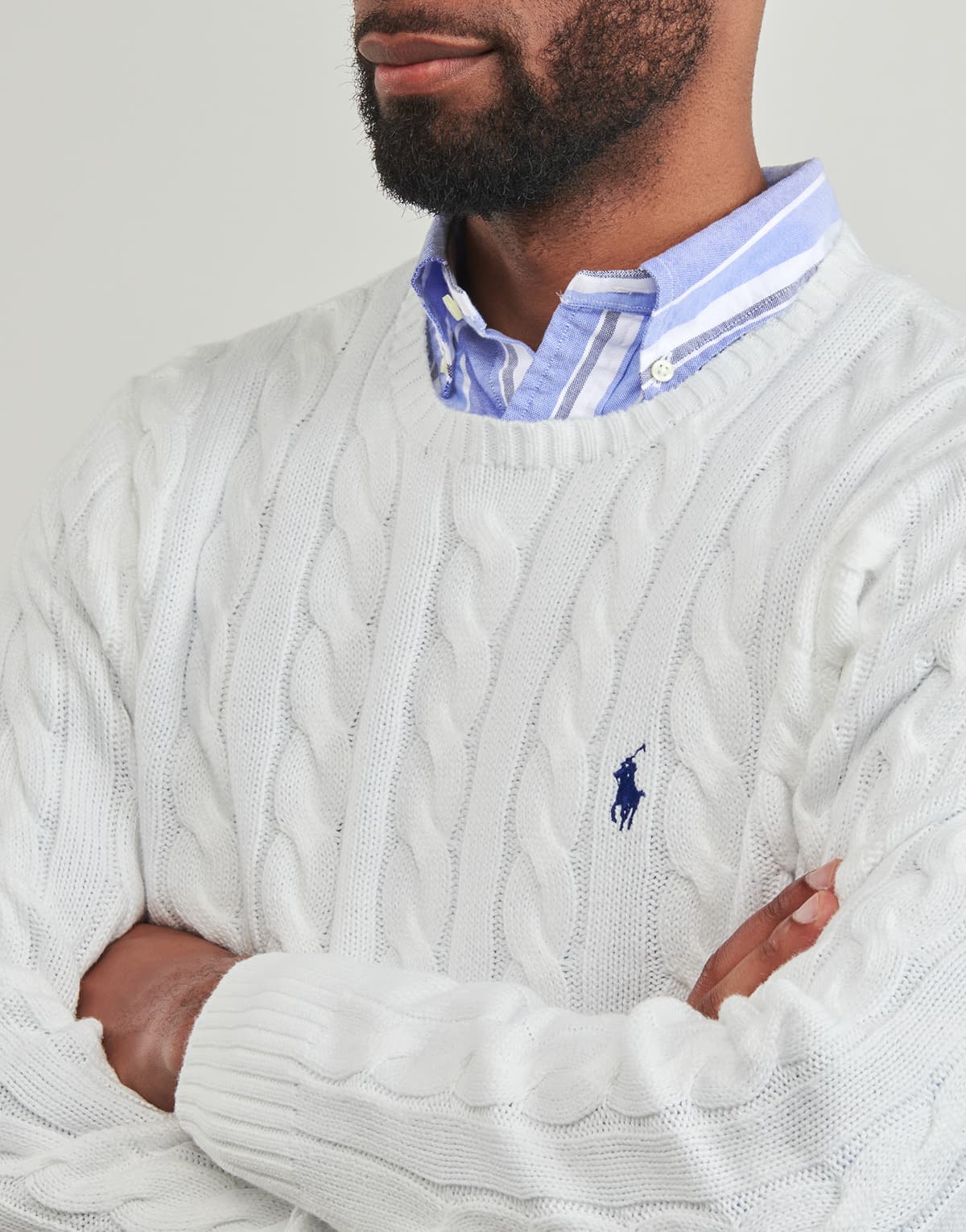 Men's Sweaters Polo Ralph Lauren White