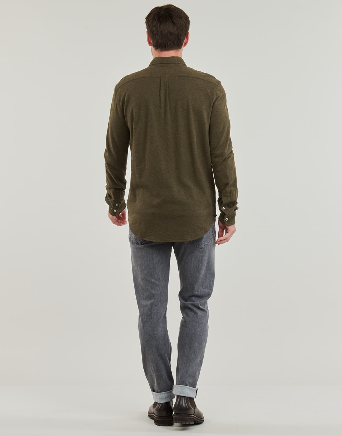 Men's Shirts Polo Ralph Lauren Khaki