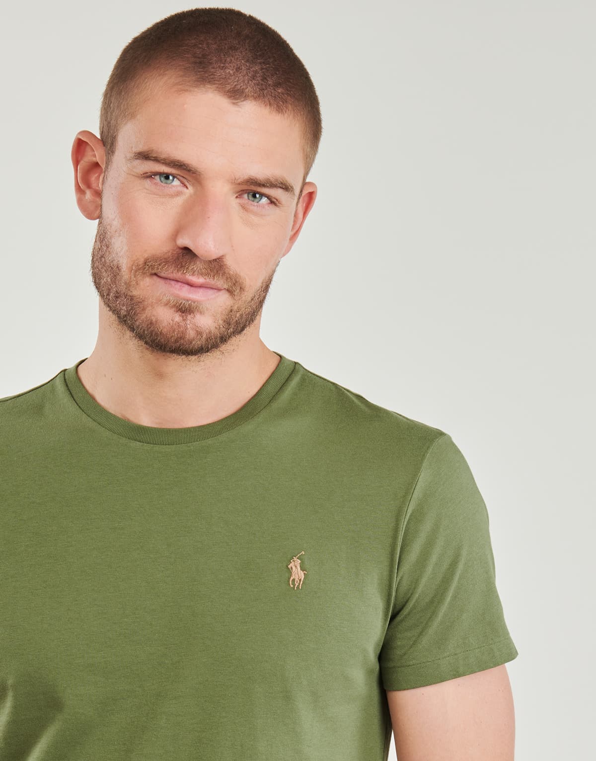 Men's T-Shirts Polo Ralph Lauren Khaki