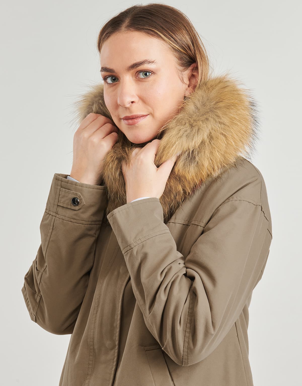 Women's Parkas Oakwood Beige