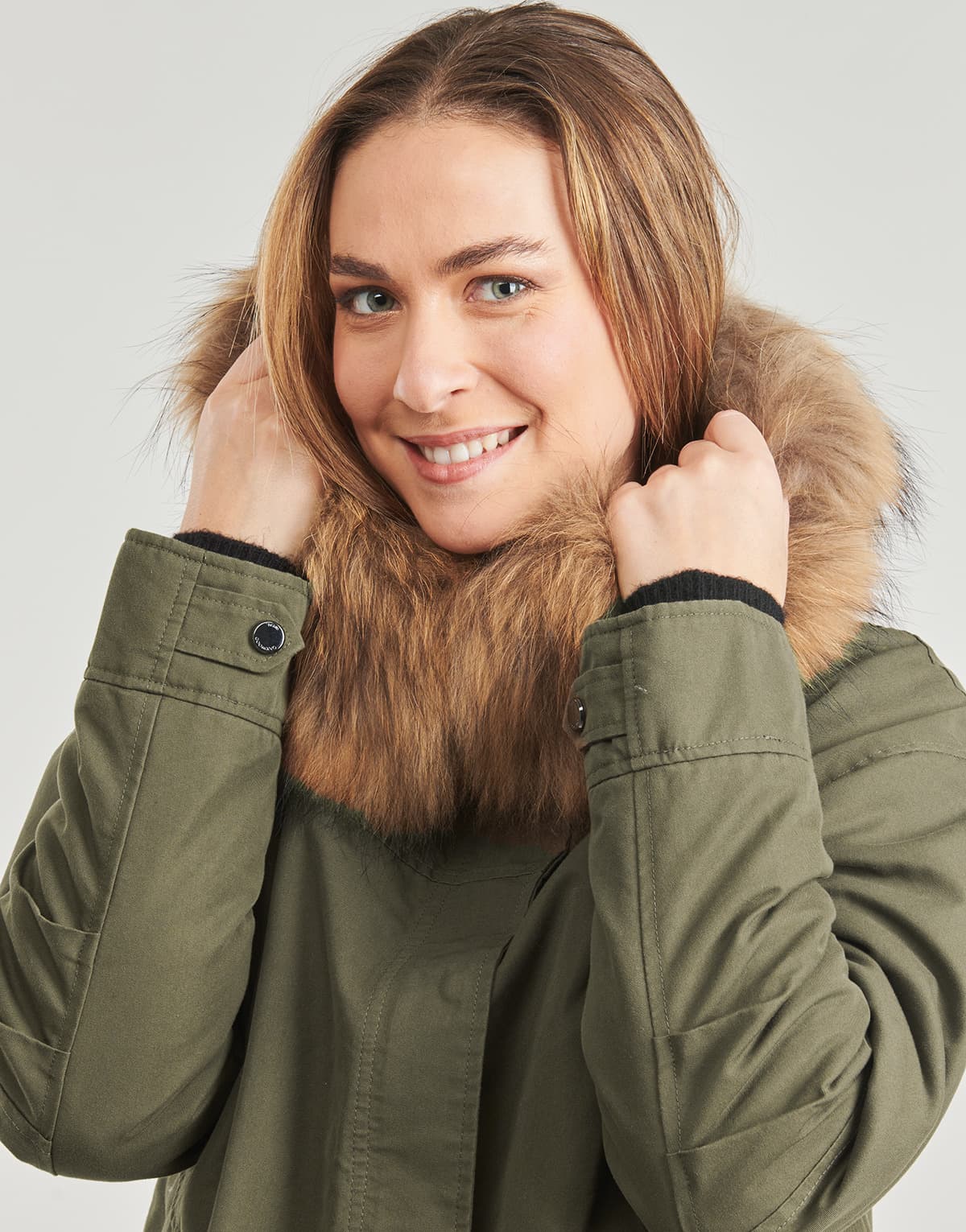 Women's Parkas Oakwood Khaki