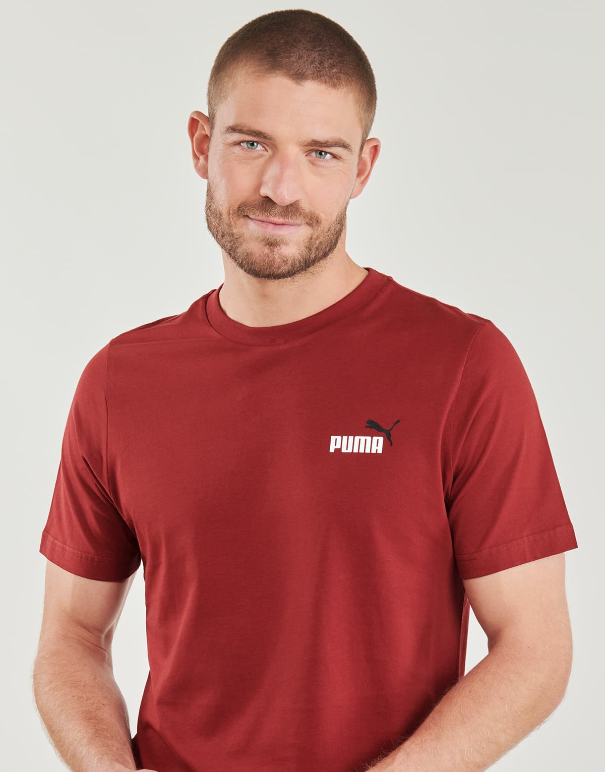 Men's T-Shirts Puma Bordeaux