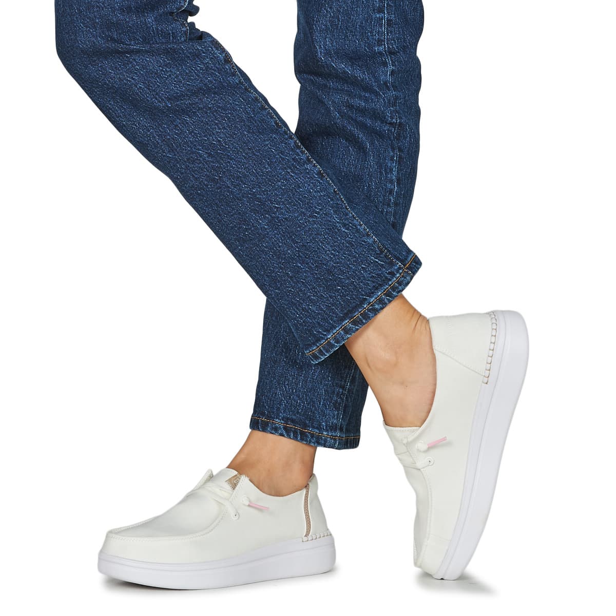 Women's Loafers HEYDUDE White