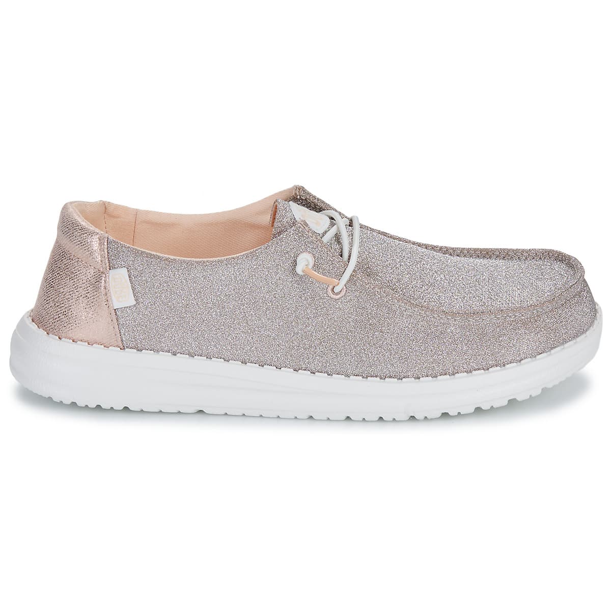 Women's Loafers HEYDUDE Silver