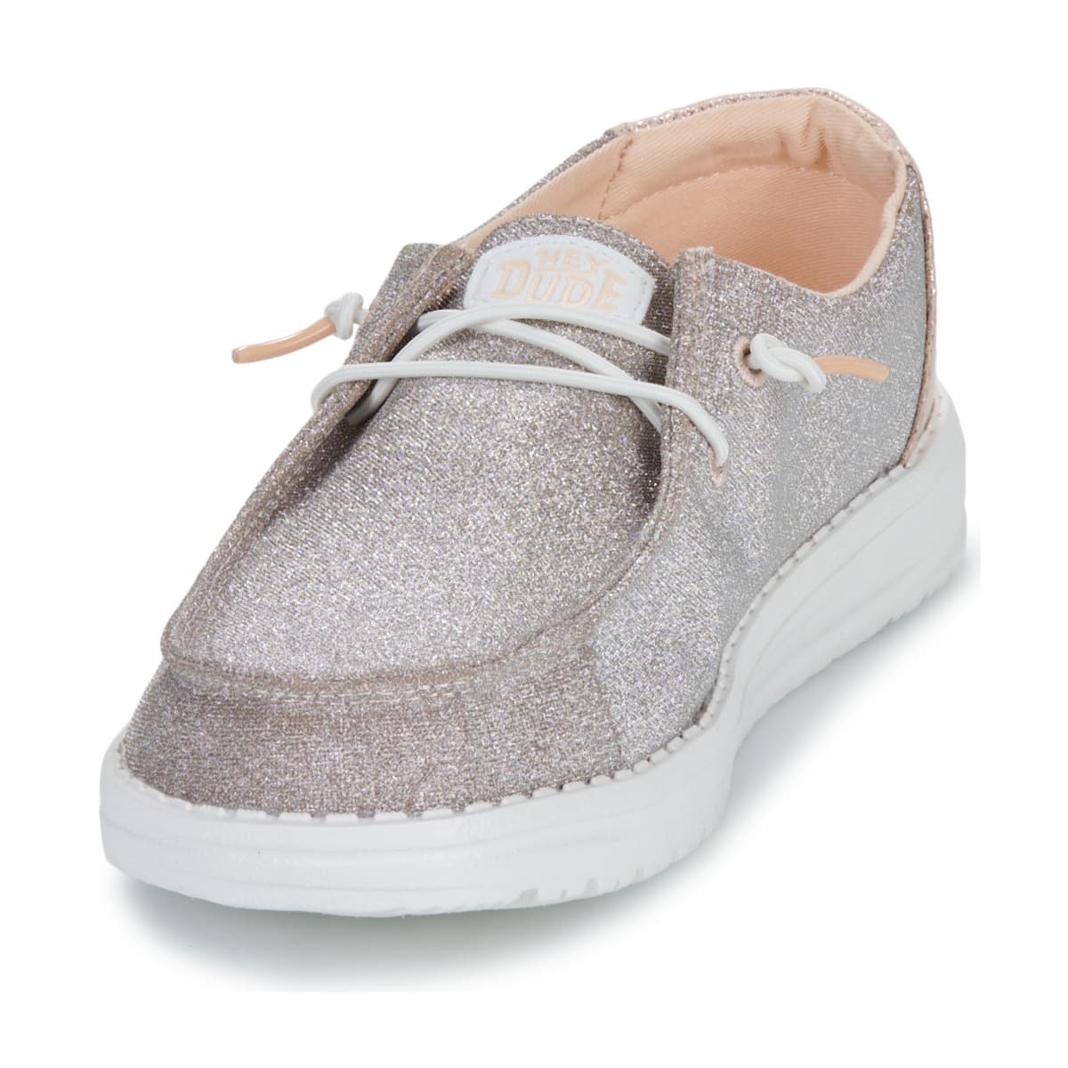 Women's Loafers HEYDUDE Silver