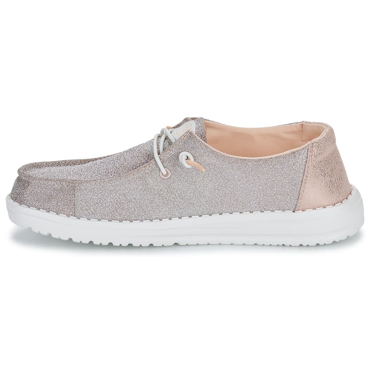 Women's Loafers HEYDUDE Silver