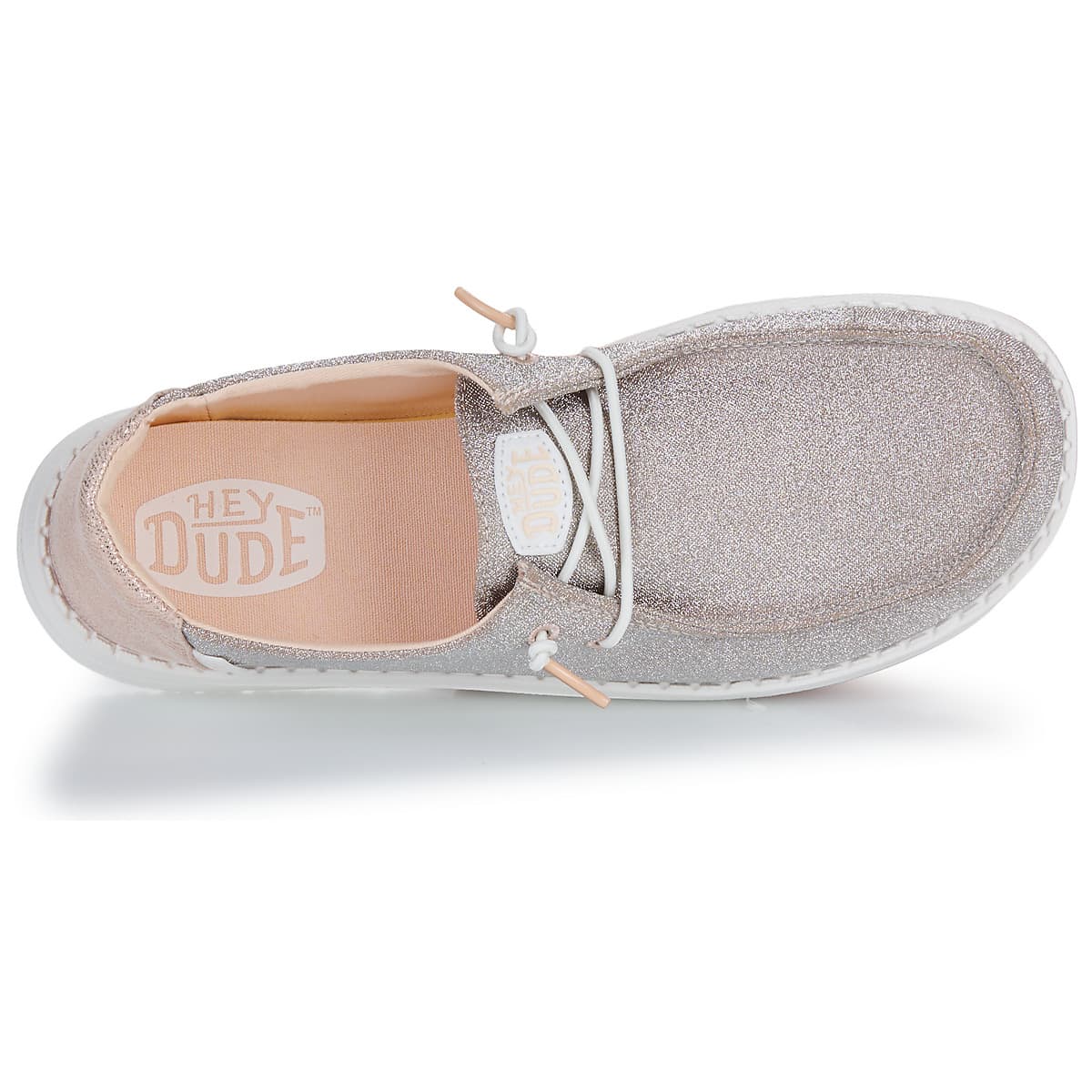 Women's Loafers HEYDUDE Silver