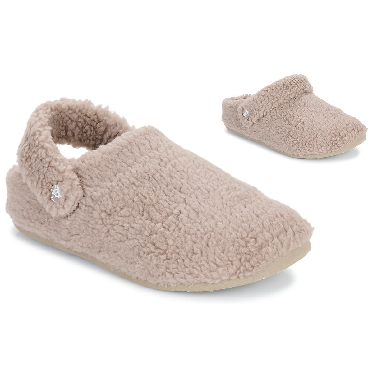 Women's House Slippers Crocs Beige