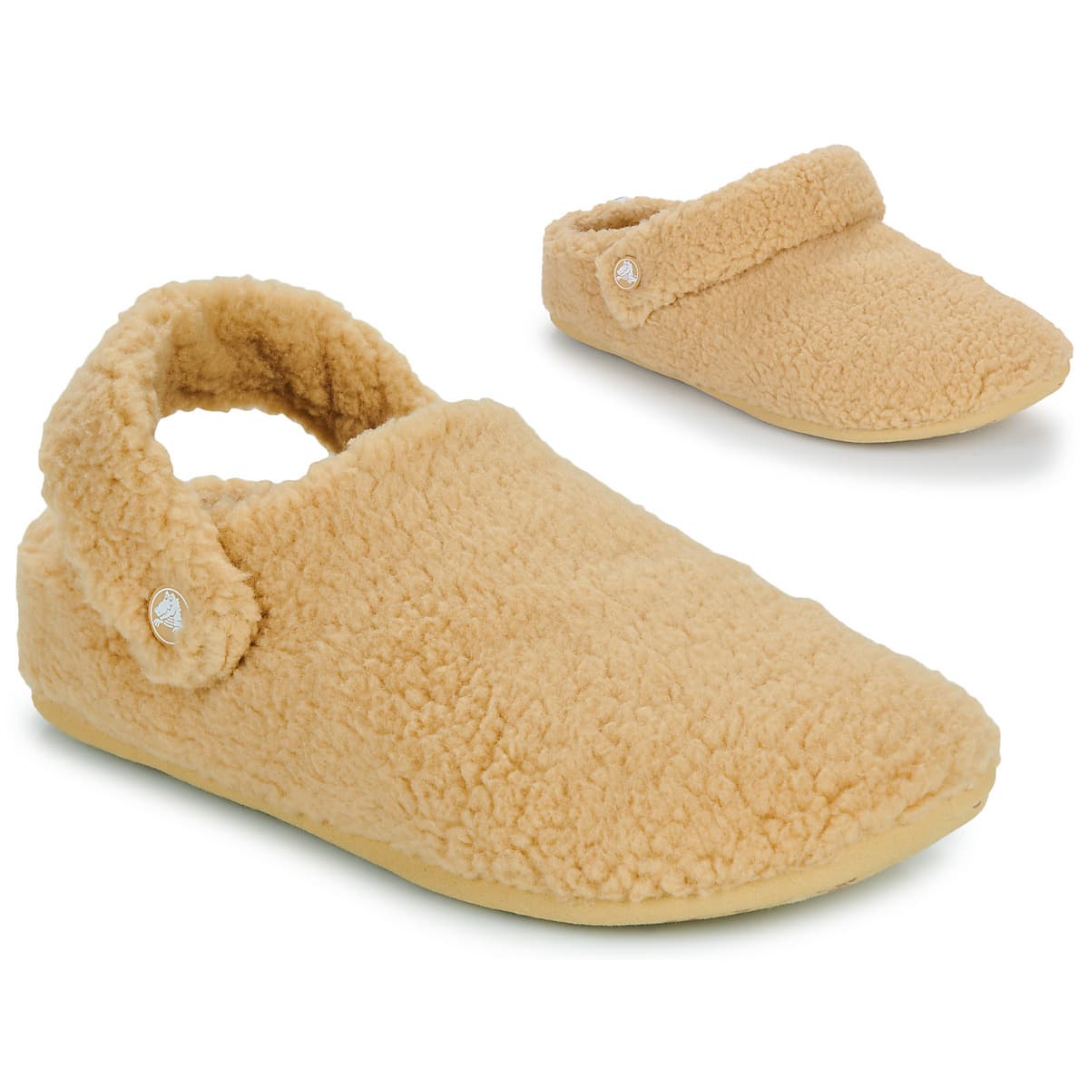 Women's House Slippers Crocs Beige
