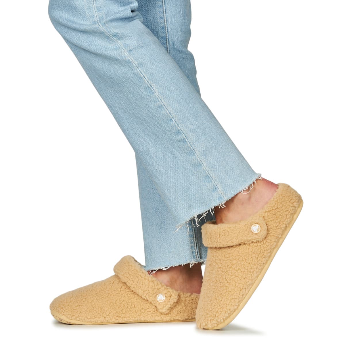 Women's House Slippers Crocs Beige