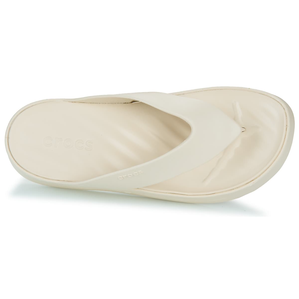 Women's Flip Flops Crocs Beige