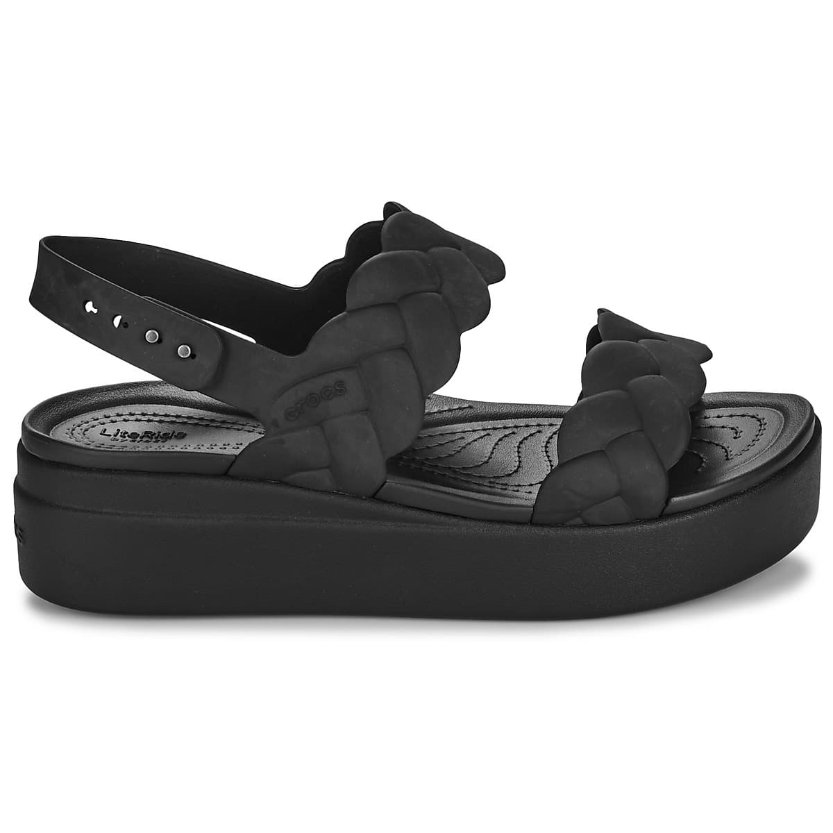 Women's Platforms Crocs Black