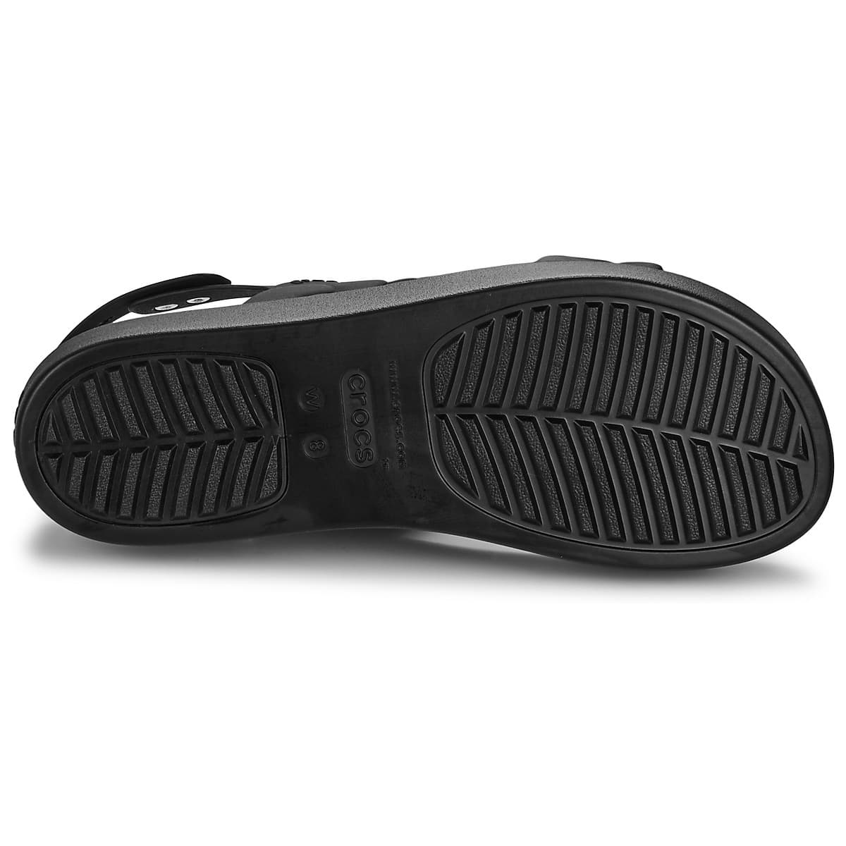 Women's Platforms Crocs Black