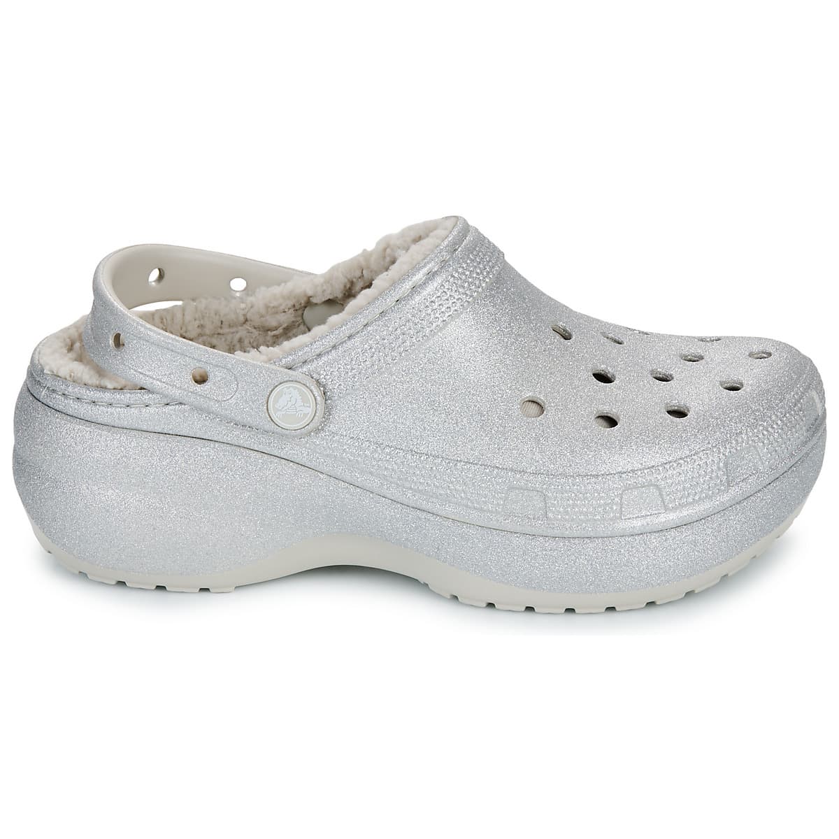 Women's Clogs Crocs Silver