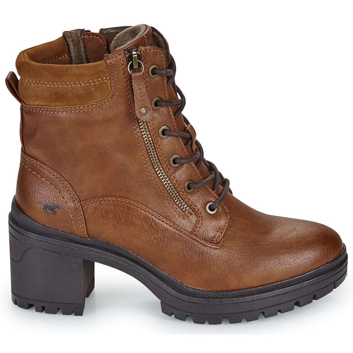 Women's Ankle Boots Mustang Brown