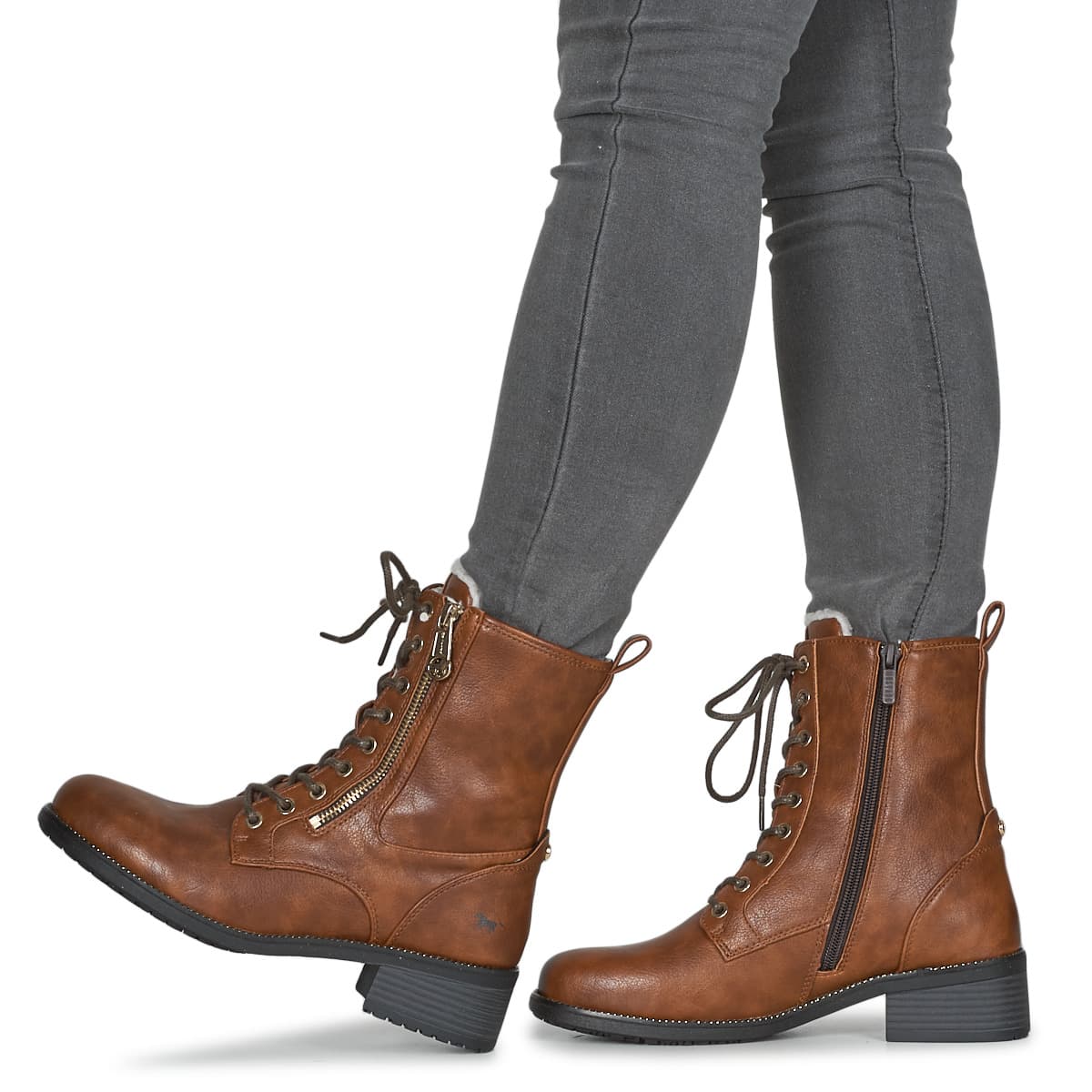 Women's Boots Mustang Brown