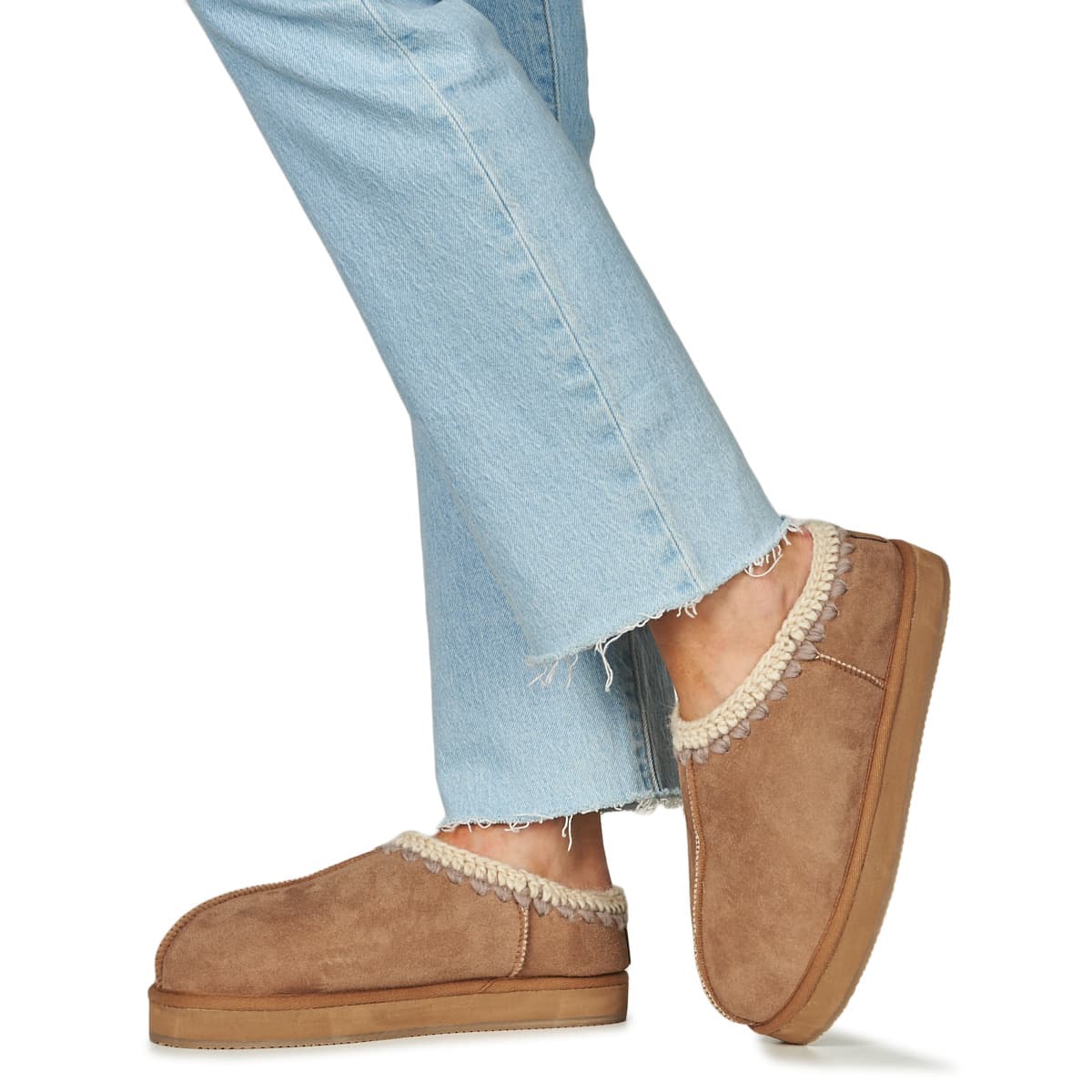 Women's House Slippers Shepherd Brown