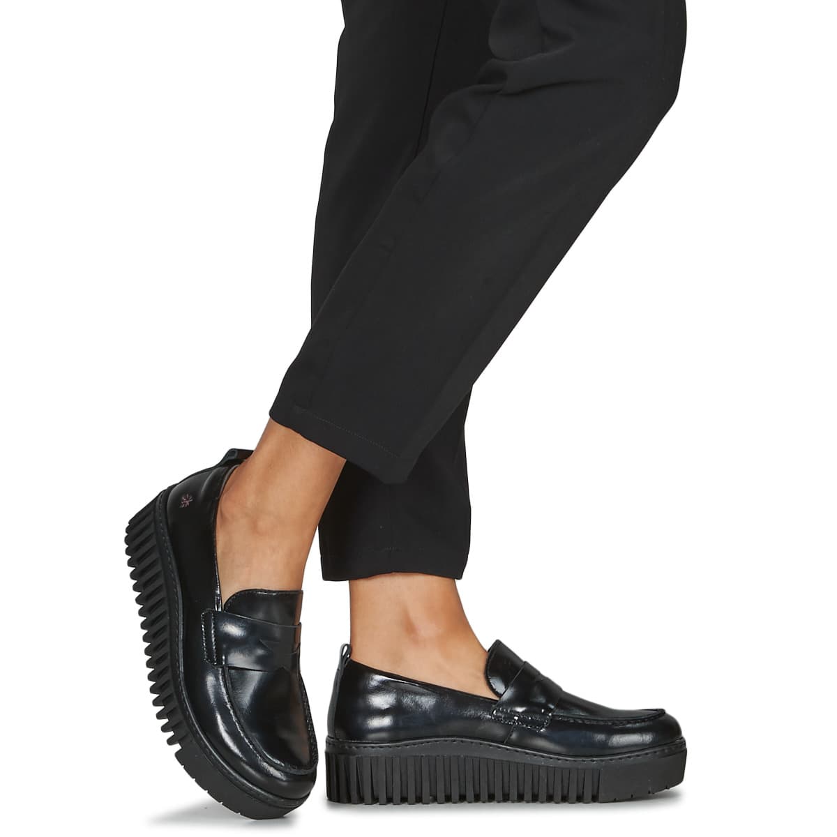 Women's Loafers Art Black