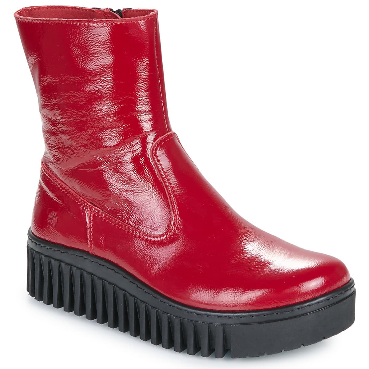 Women's Boots Art Red