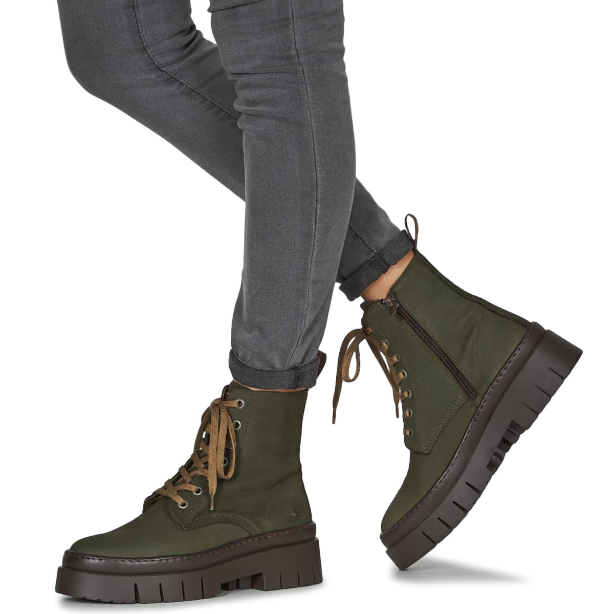 Women's Boots Art Khaki