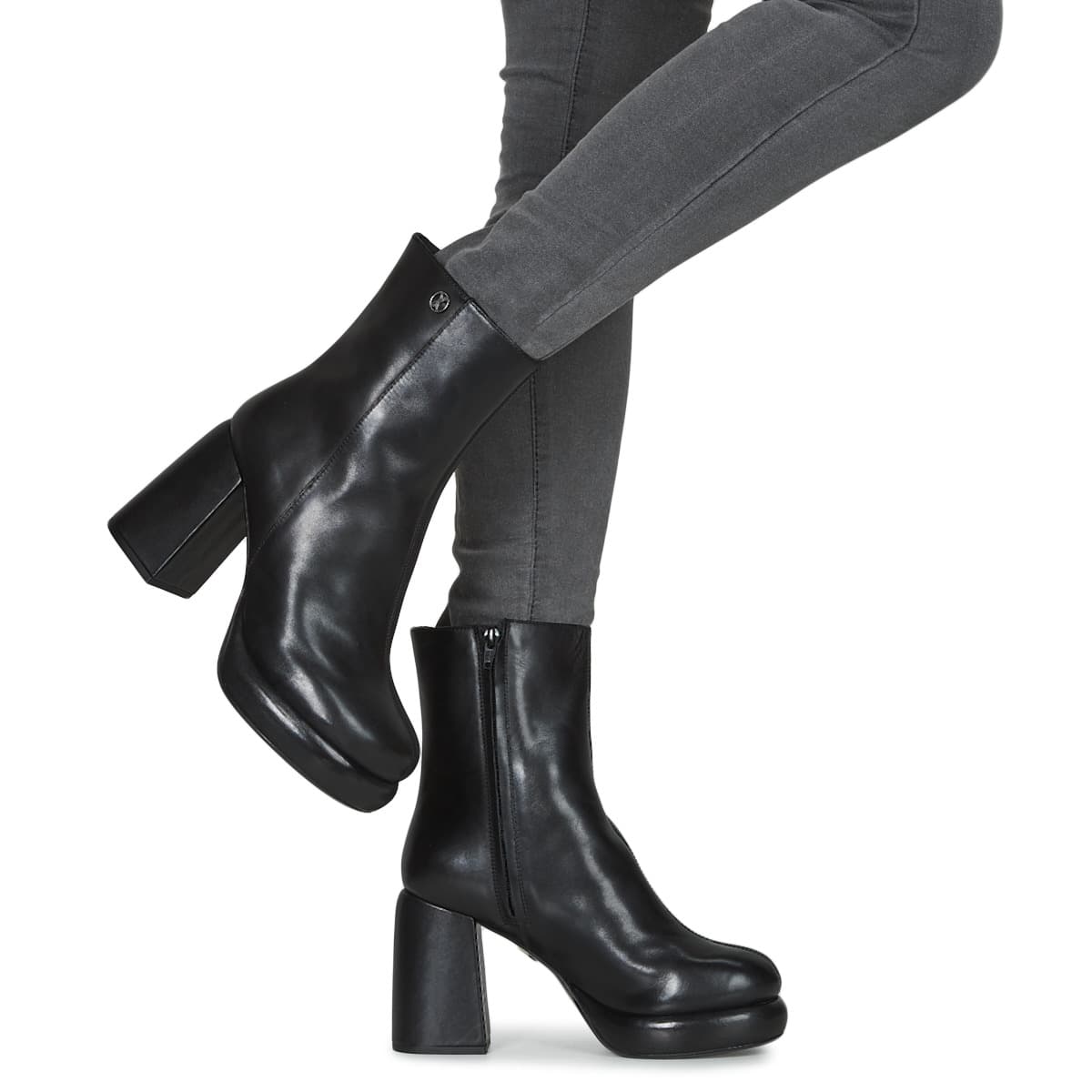 Women's Ankle Boots Bronx Black