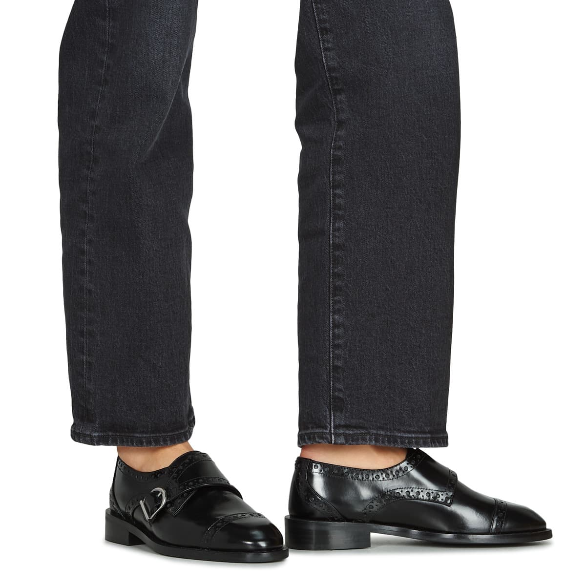 Women's Derby Shoes Bronx Black