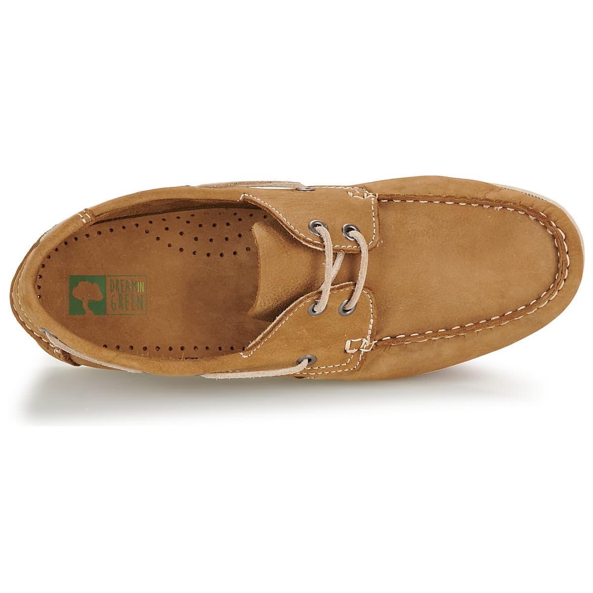 Men's Loafers Dream in Green Brown