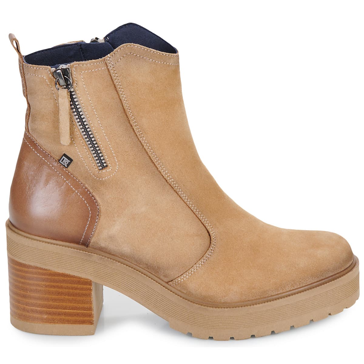 Women's Ankle Boots Dorking Beige