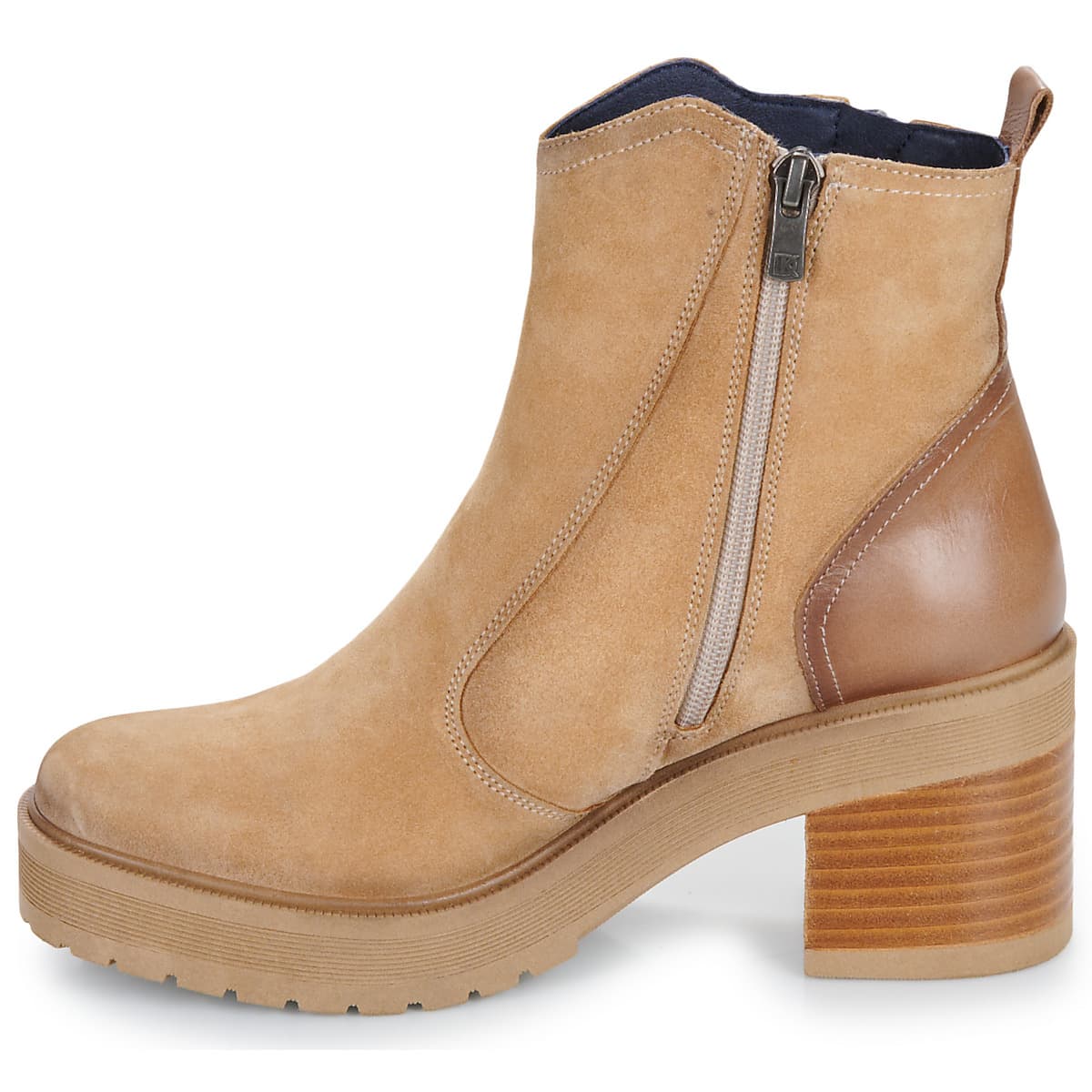Women's Ankle Boots Dorking Beige