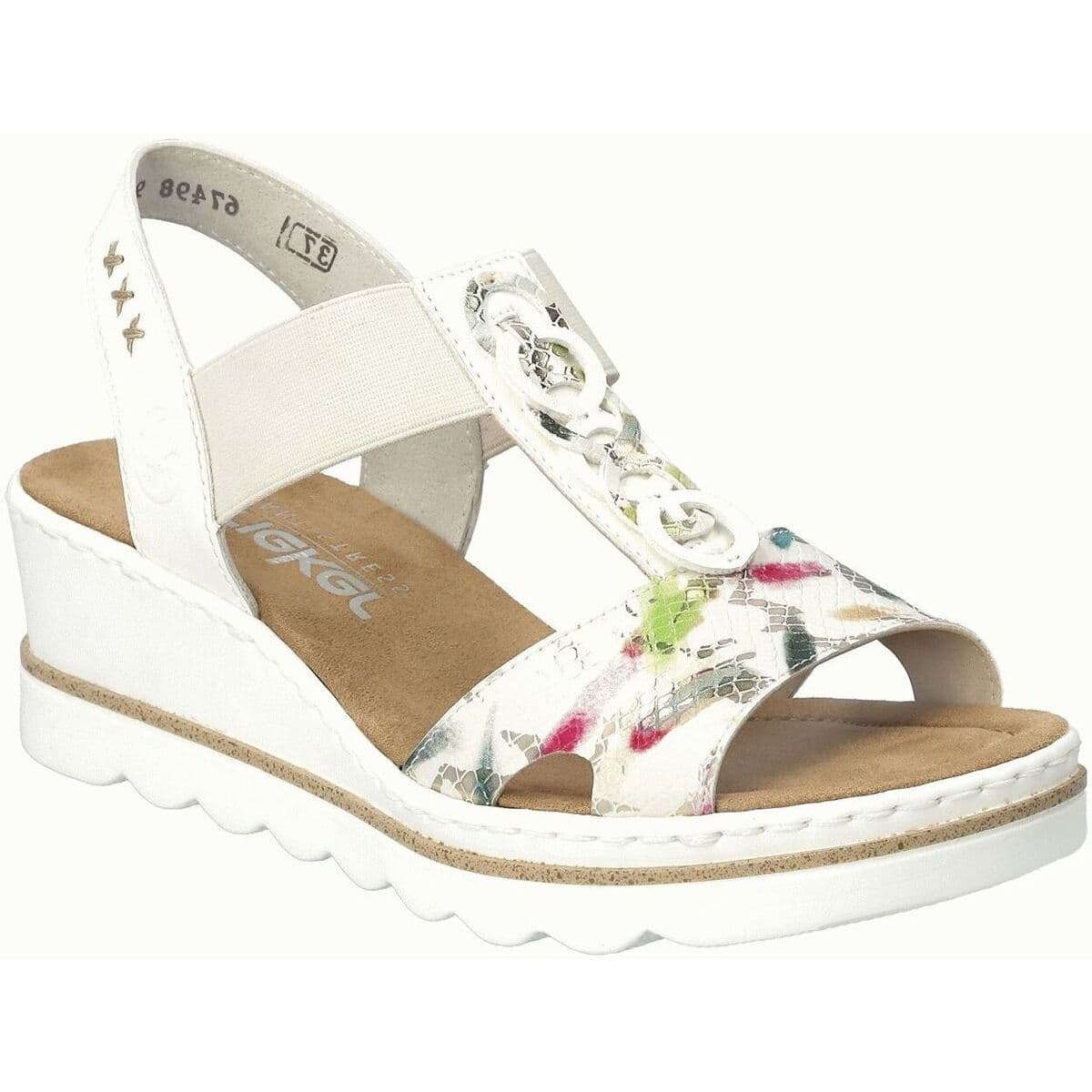 Women's Platforms Rieker White