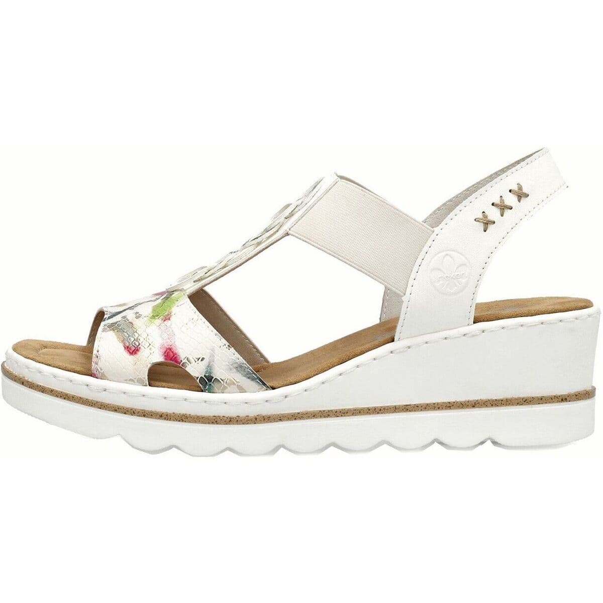 Women's Platforms Rieker White