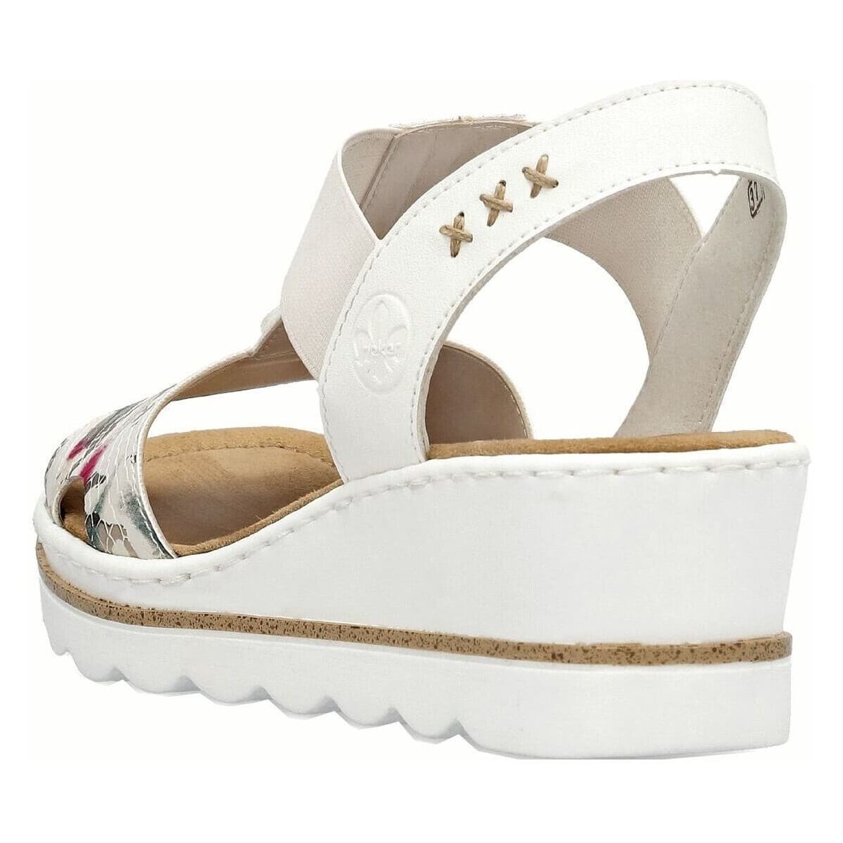 Women's Platforms Rieker White