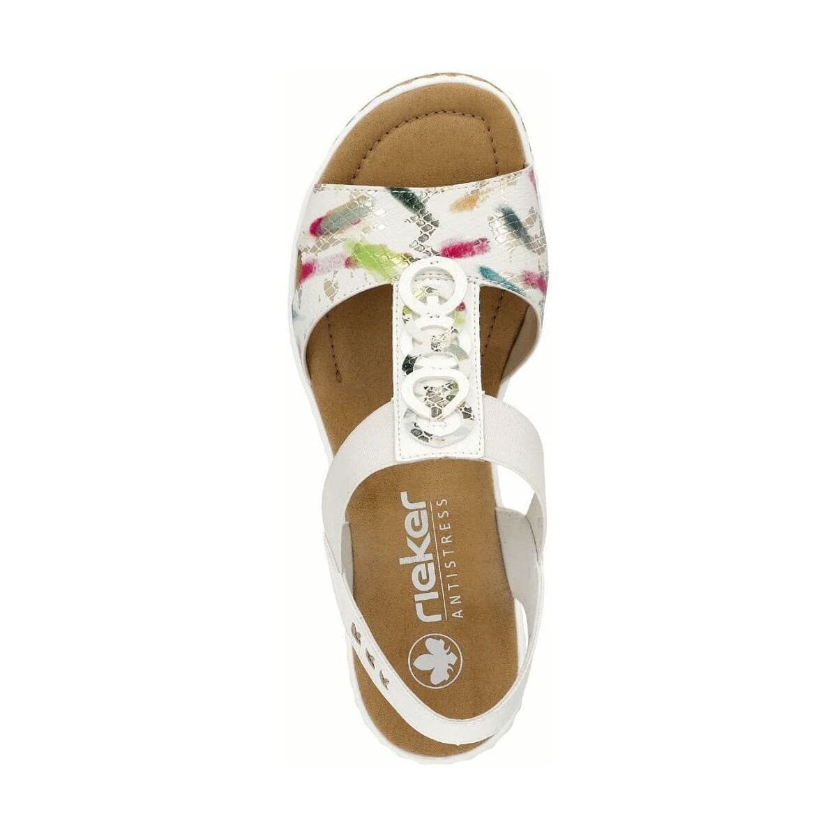 Women's Platforms Rieker White