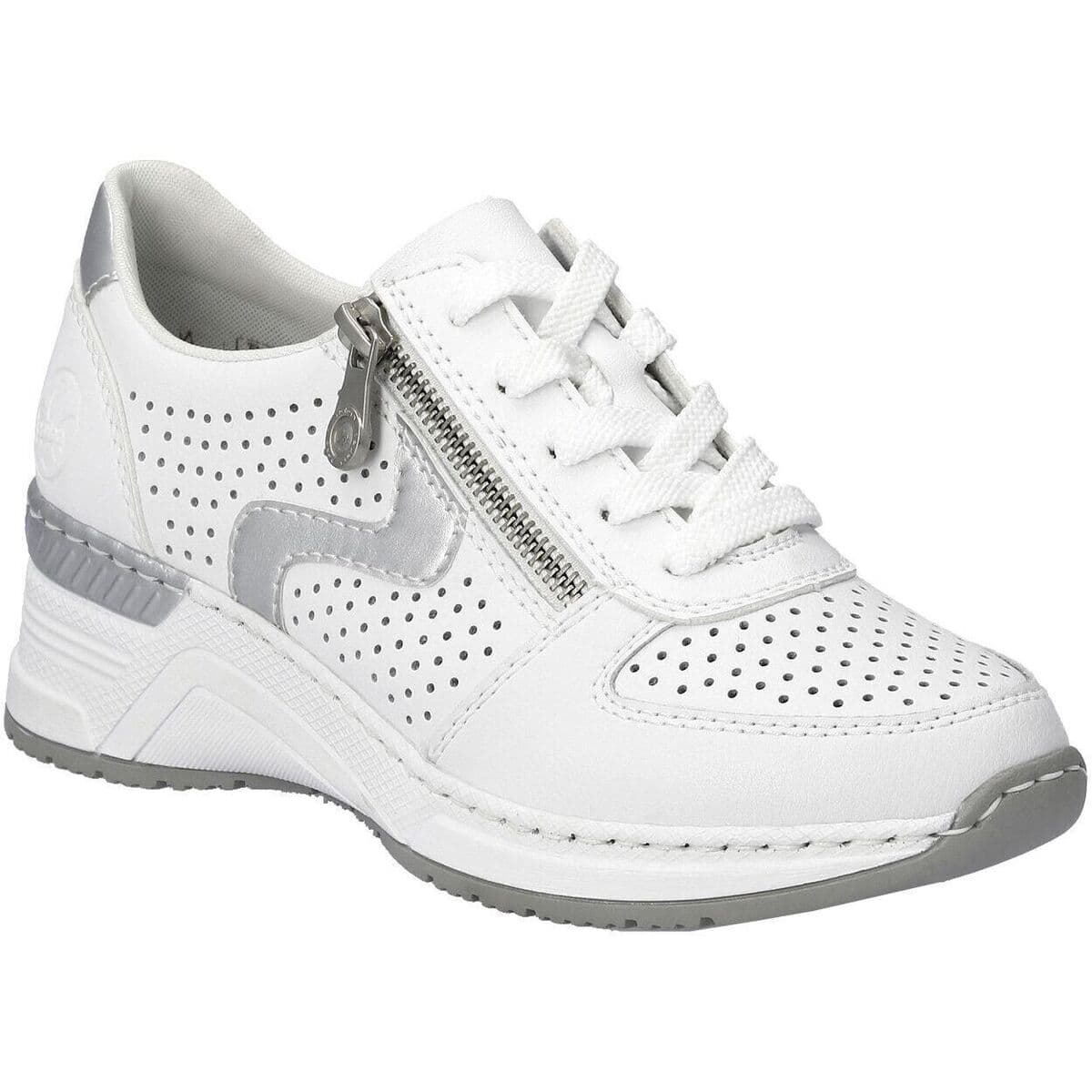 Women's Oxfords Rieker White