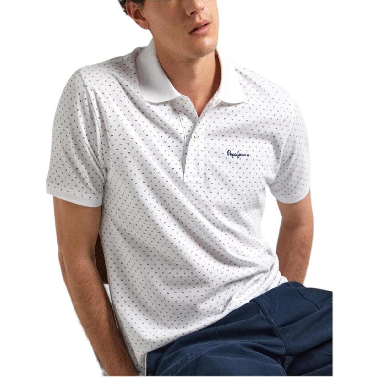 Men's T-Shirts Pepe Jeans White