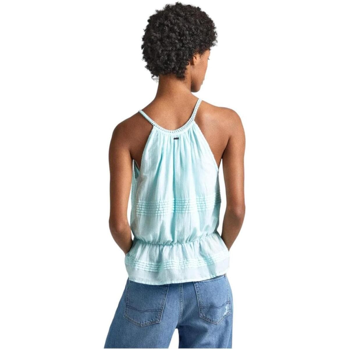 Women's T-Shirts Pepe Jeans Blue