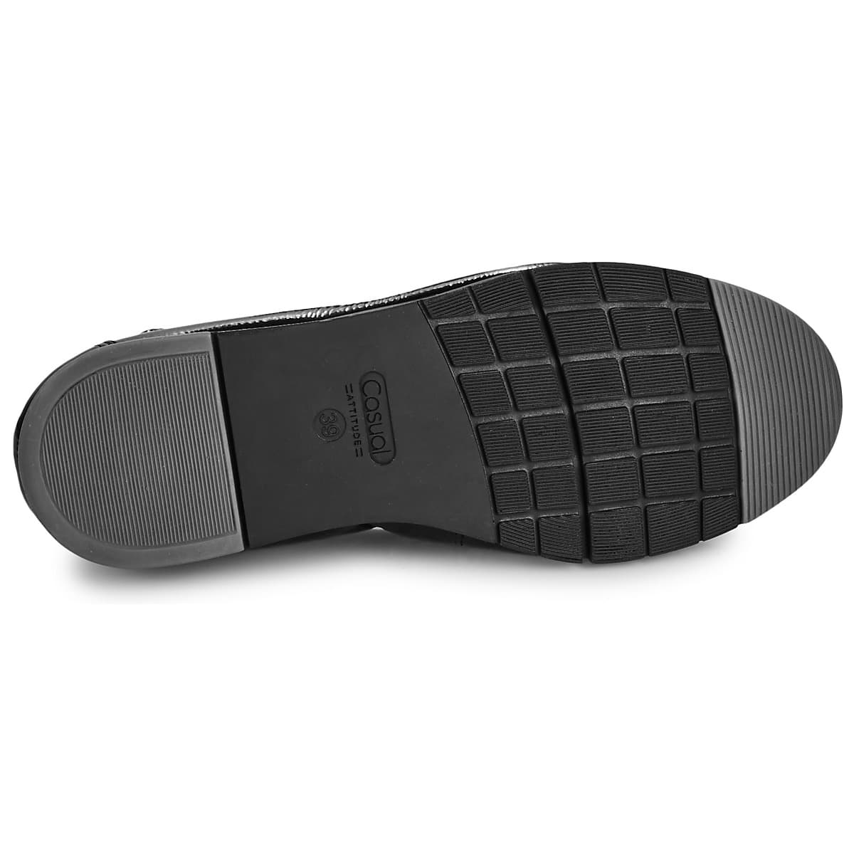 Women's Ballet Flats Casual Attitude Black